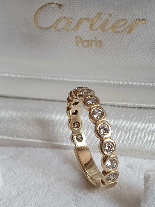 Eleganta Eternity Memory cu diamante naturale 0,65ct