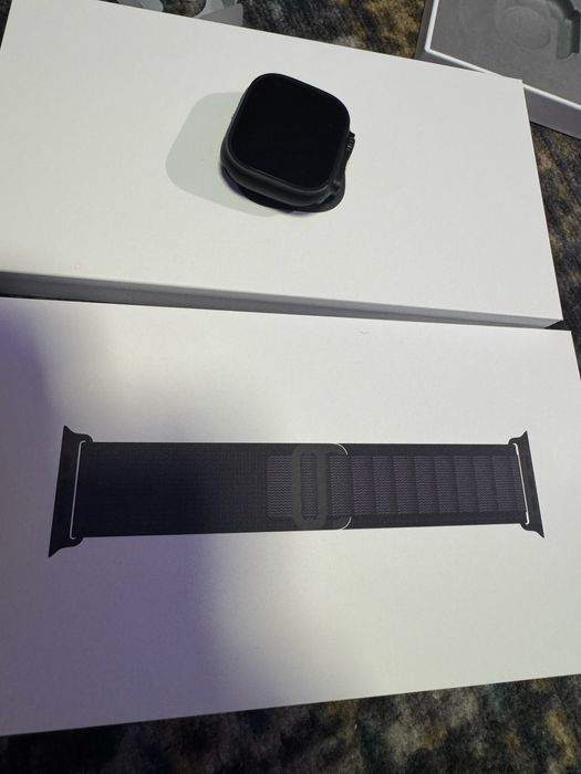 Apple Watch Ultra 3 black 49 mm ORIGINAL cu factura si garantie EMAG 100% baterie iiimpecabil!