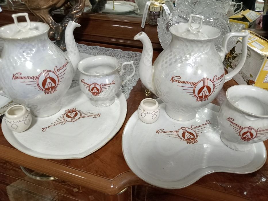 Посуды красивые,