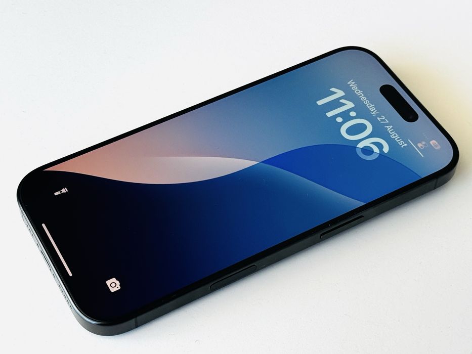 Iphone 15 Pro 256GB Blue Titanium 97% Батерия! Гаранция 6 месеца