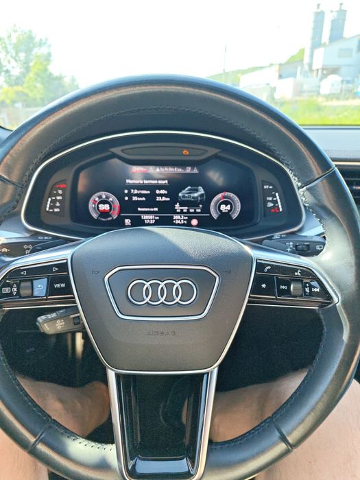 Volan Audi A6 C8 2019- ,comenzi pe volan și padele, fara AIRBAG