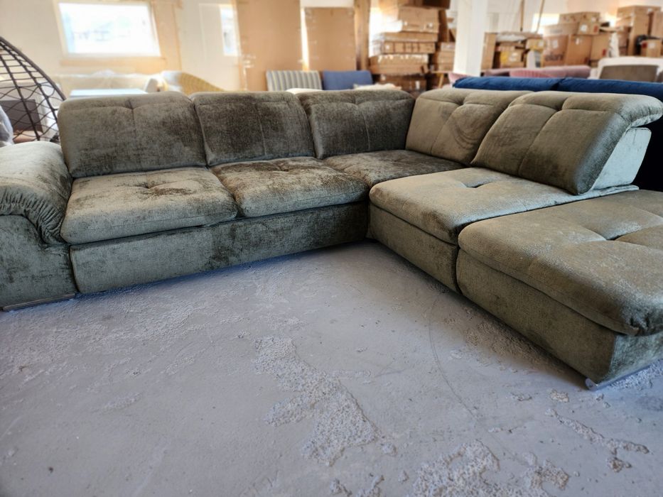 NOU Coltar L, 290/250cm, catifea