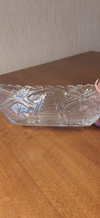 Хрустальные салатники и вазы