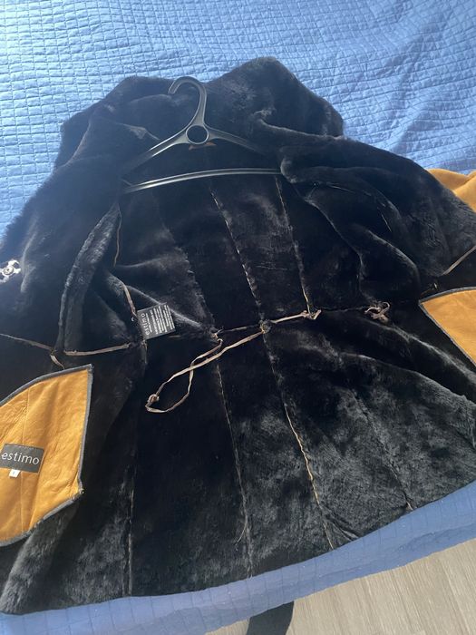 продам натуральную дубленку , размер М