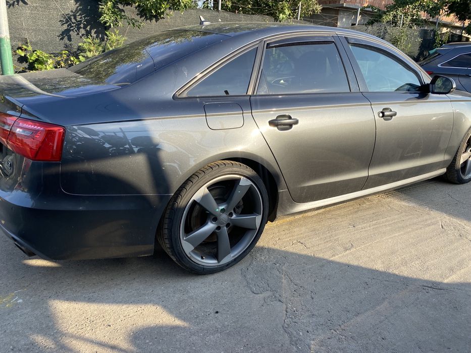 Bară spate S Line completă Audi A6 C7 2014