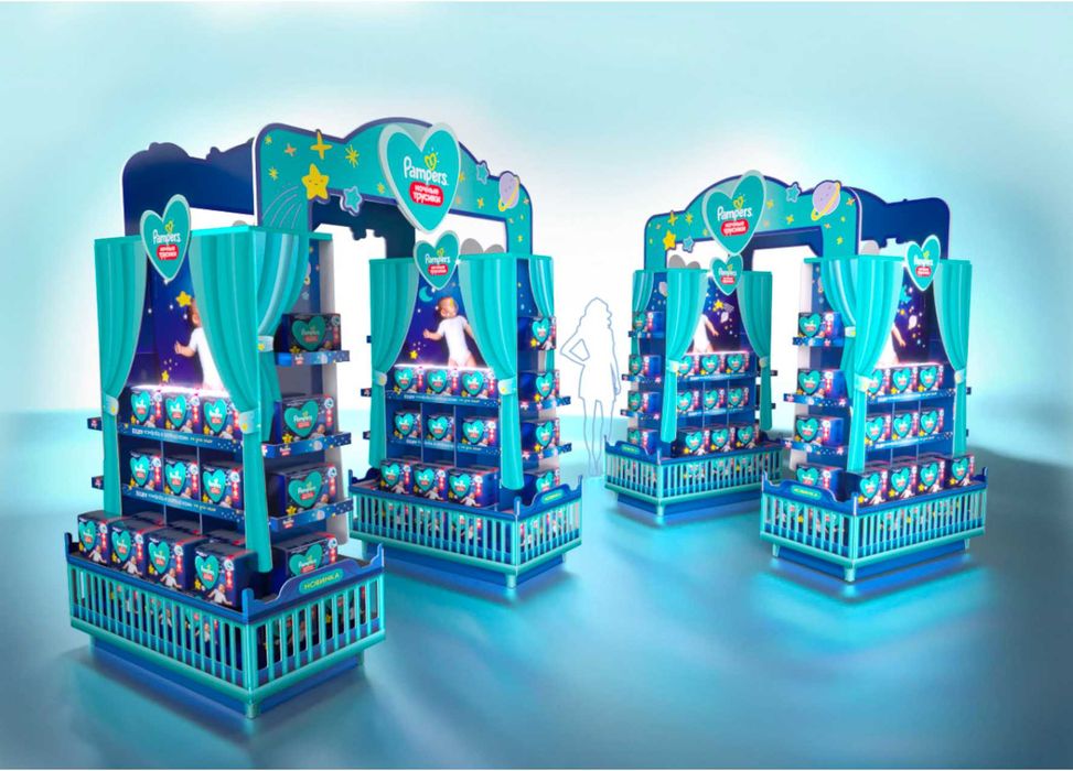 Стеллажи, витрины, промо-стойки, Островок торговый