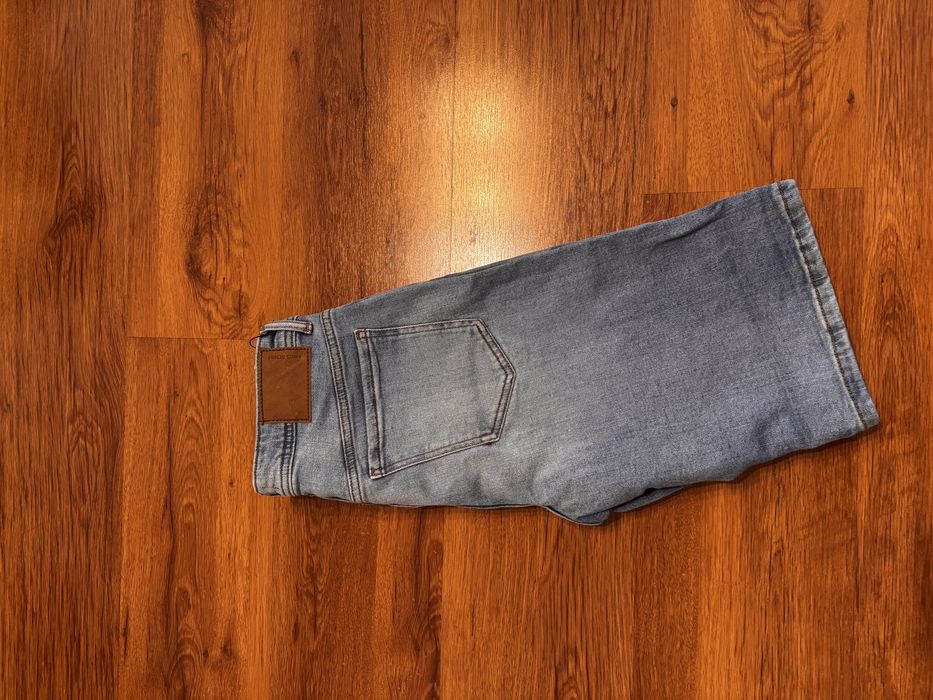 Pant scurti denim - albastru - mango cu eticheta