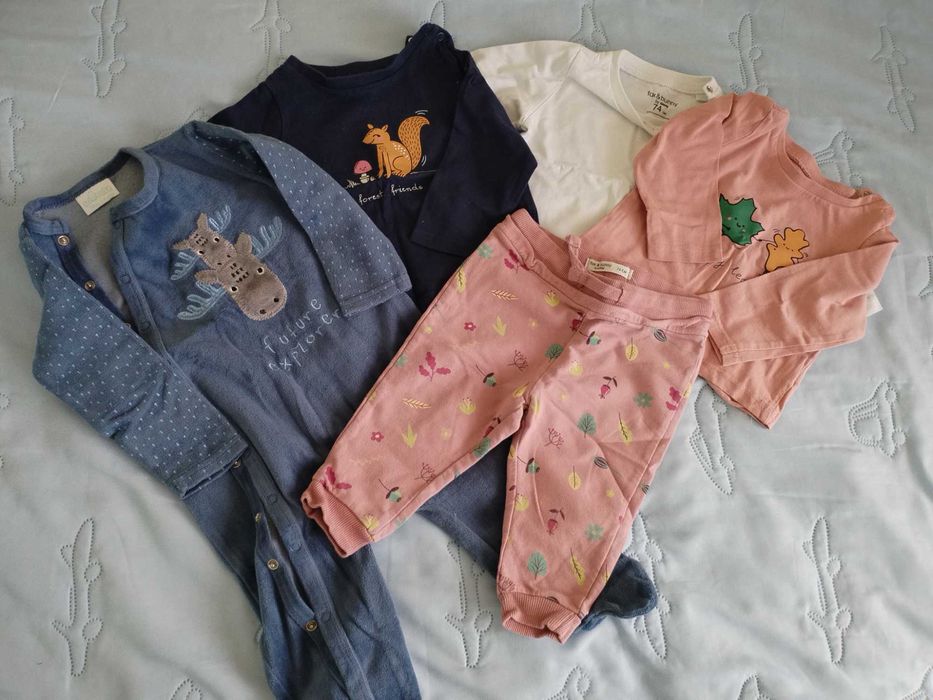 Бебешки дрехи за момиче 6-12 месеца