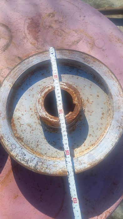 fulie diametru 350 mm 2 canale curea 22 mm