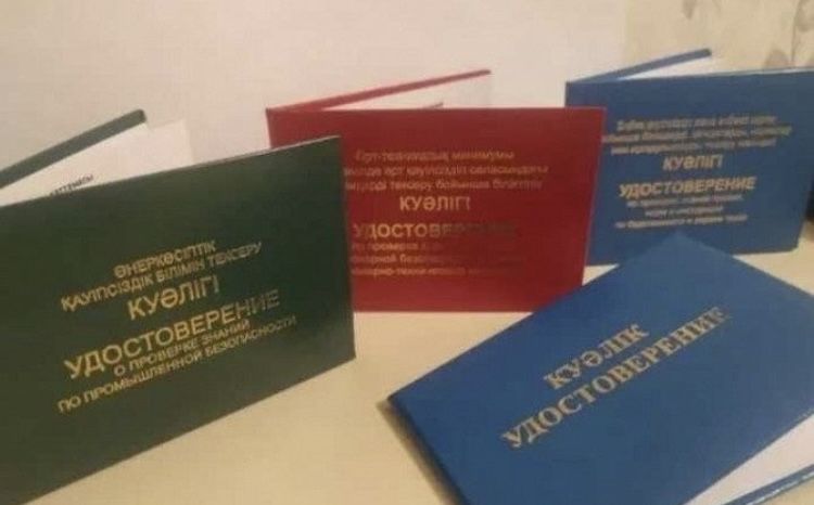 Корочки, удостоверение, ДОПОГ