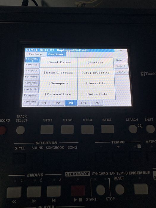 VÂND SET KORG pa300 2024-2025
