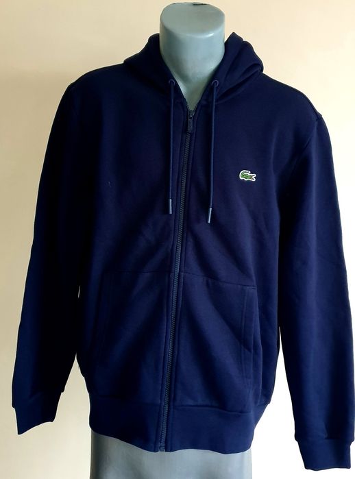 Lacoste Classic Fit  Full Zip 4 - M НОВО ОРИГИНАЛ! Мъжка с цял Цип