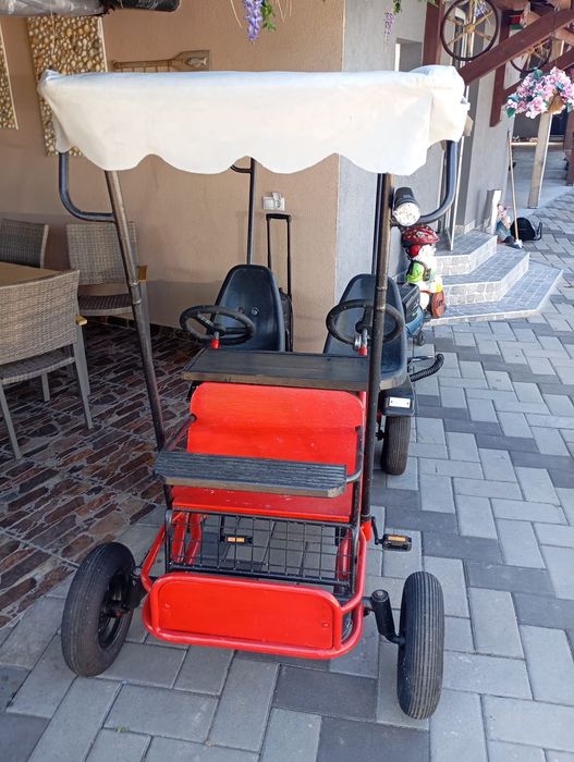 Bicicleta cu 4 roti , tandem Kettcar