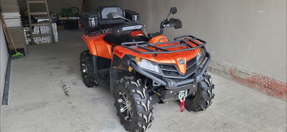 Atv CF moto 520l număr negru