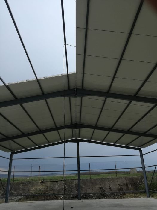 Ferme Metalice 10cu28m structura metalica din profile 220custalpi 240
