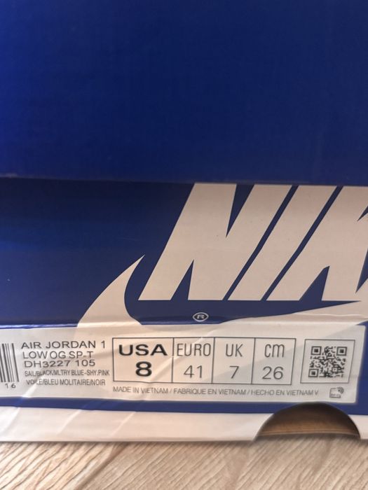 Nike Jordan 1 Traviss Scott mar 41 NOI