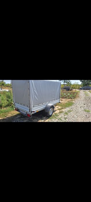 Remorcă 1300 kg cu frână pe proțap