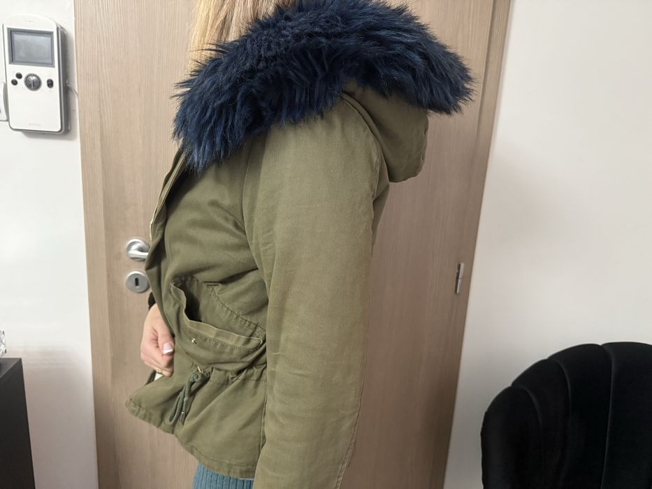 Geaca blana artificiala