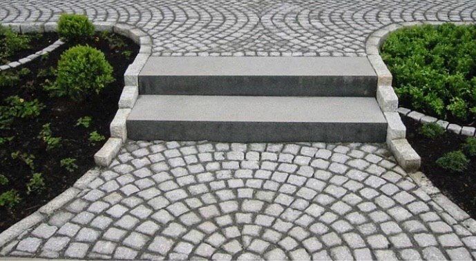 Bruschatka. Nero Buhara granit