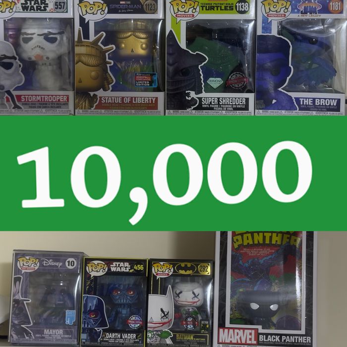 Funko Pop разные все в коробках.