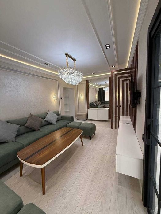 Ж/К Sayram 3комн/13/16, ЕвроДизайн, 84+28м2, Раздел меб+тех Ор-р: Ю-14