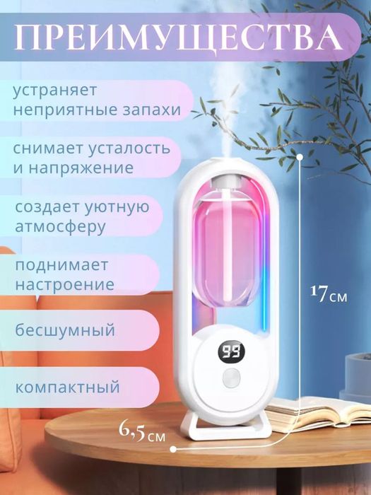 Автоматический освежитель воздуха для дома аромадиффузор плюс 1 флакон