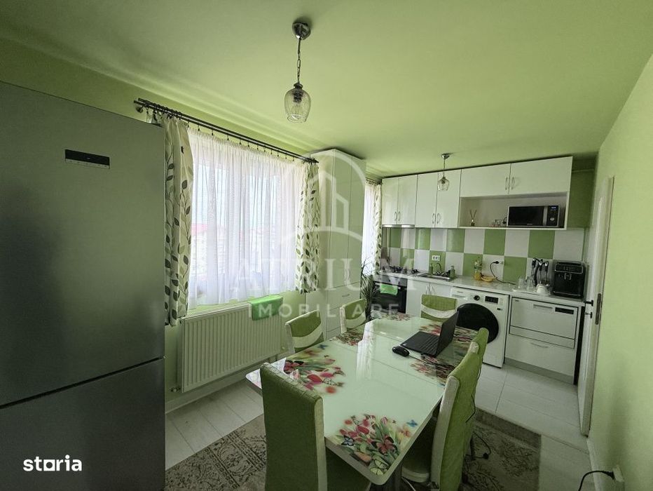 Apartament 2 camere decomandate, 56 mp utili, zona Floresti Porii — fotografia 3