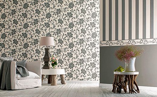 Клеим обои, галтели