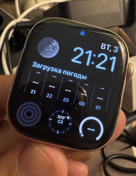 Apple Watch 10 46 mm 100% Rose Gold New с коробкой