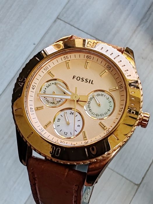 Ceas Fossil Calendar AM-PM - 38 mm - Quartz