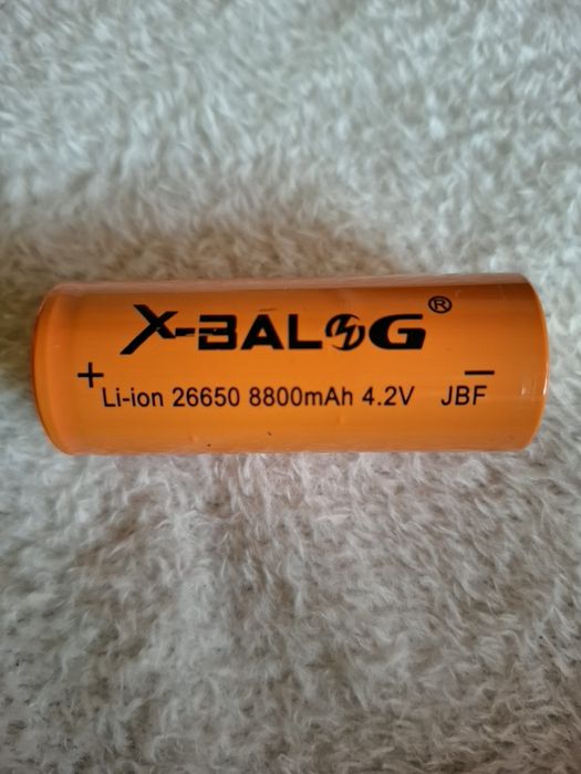 Acumulator  LI-ION 26650  X-BALOG
