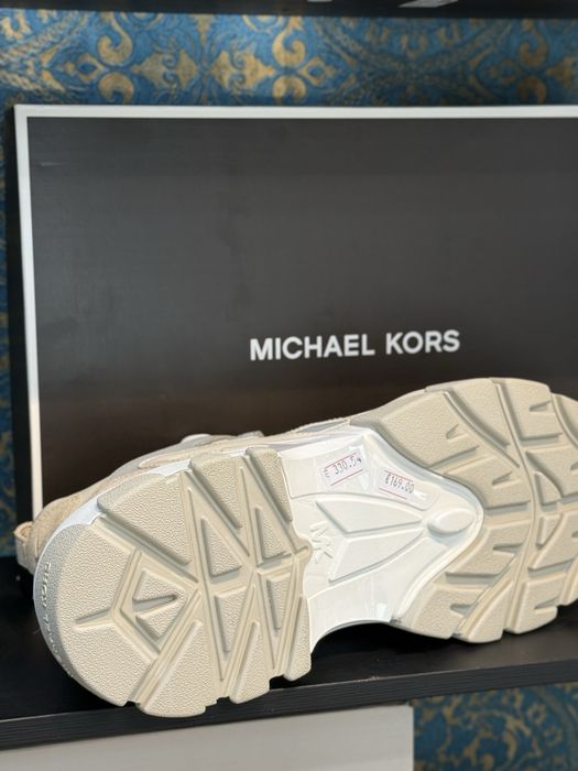 Мъжки сникърси маратонки Michael Kors Nick Optic White