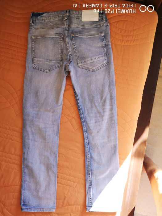 Дънки с кръпки за момче 9-10 г.