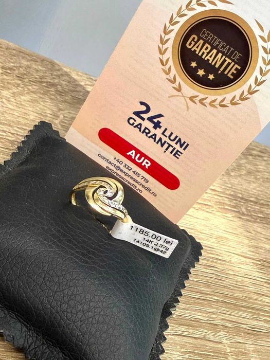 (AG42) Inel aur 14k 2.37g b14109 - Garantie 2 ani!
