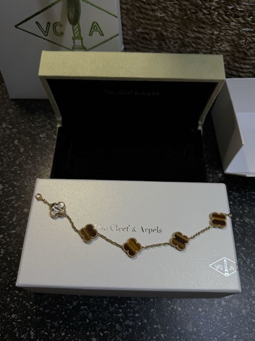Van cleef тигровый глаз