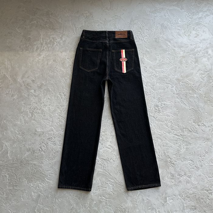 Corteiz Dual Stripe Baggy Jeans