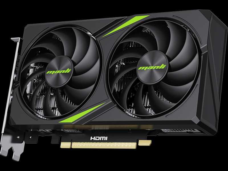 Видеокарта Manli GeForce RTX 5050 TWIN EDGE 8GB GDDR6