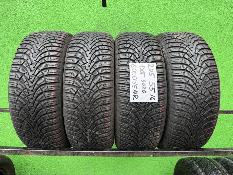 205/55/16 M+S GOODYEAR Winter DOT 4020 Profil 8mm
