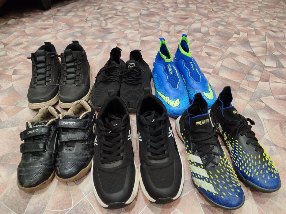 Отдам бесплатно обувь и одежду