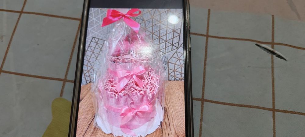 Торт из памперсов.