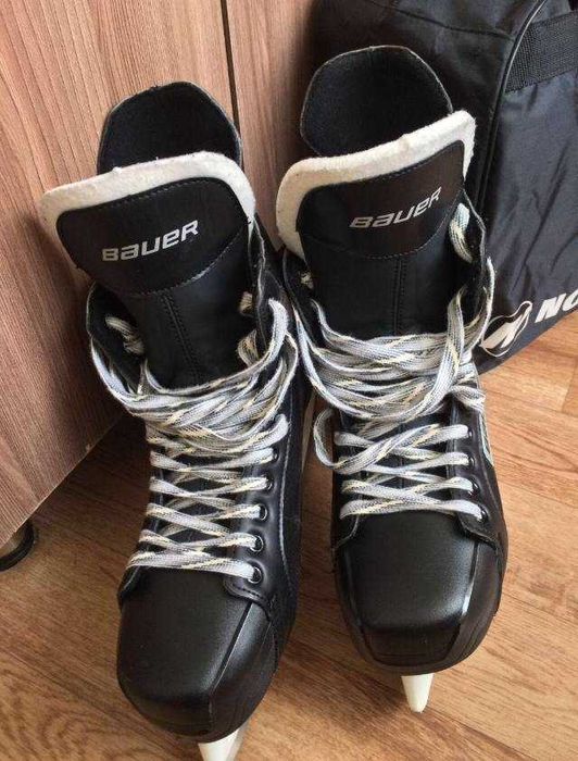 Коньки Bauer, 47 размер + сумка