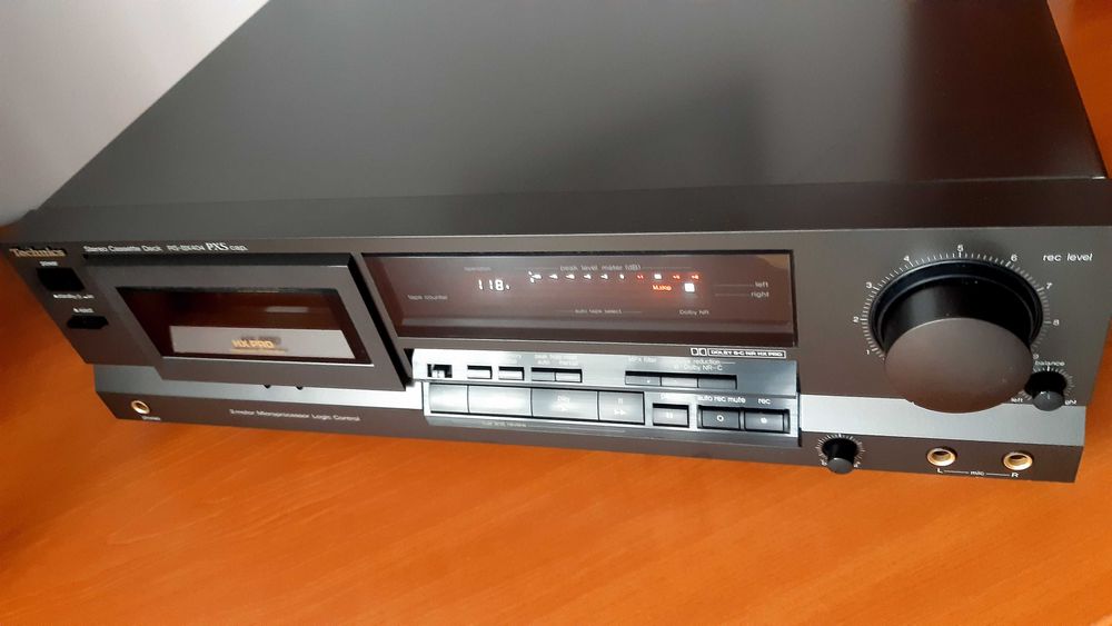 Deck TECHNICS RS BX404 PXS + casete audio BASF BONUS