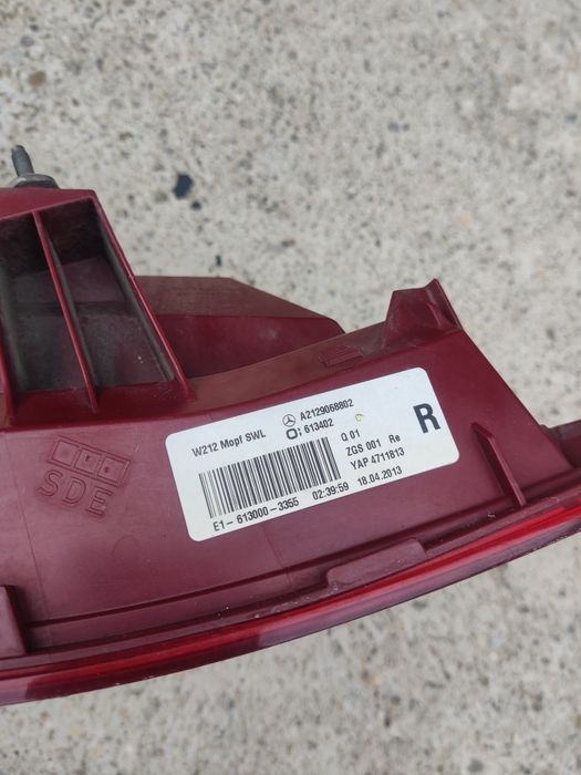 Stopuri LED Mercedes Benz e classe w212