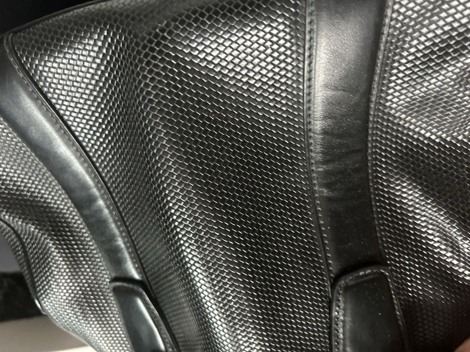 Geanta piele Hugo Boss