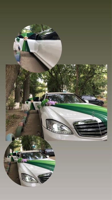 Оформление машин на свадьбу. Роддом