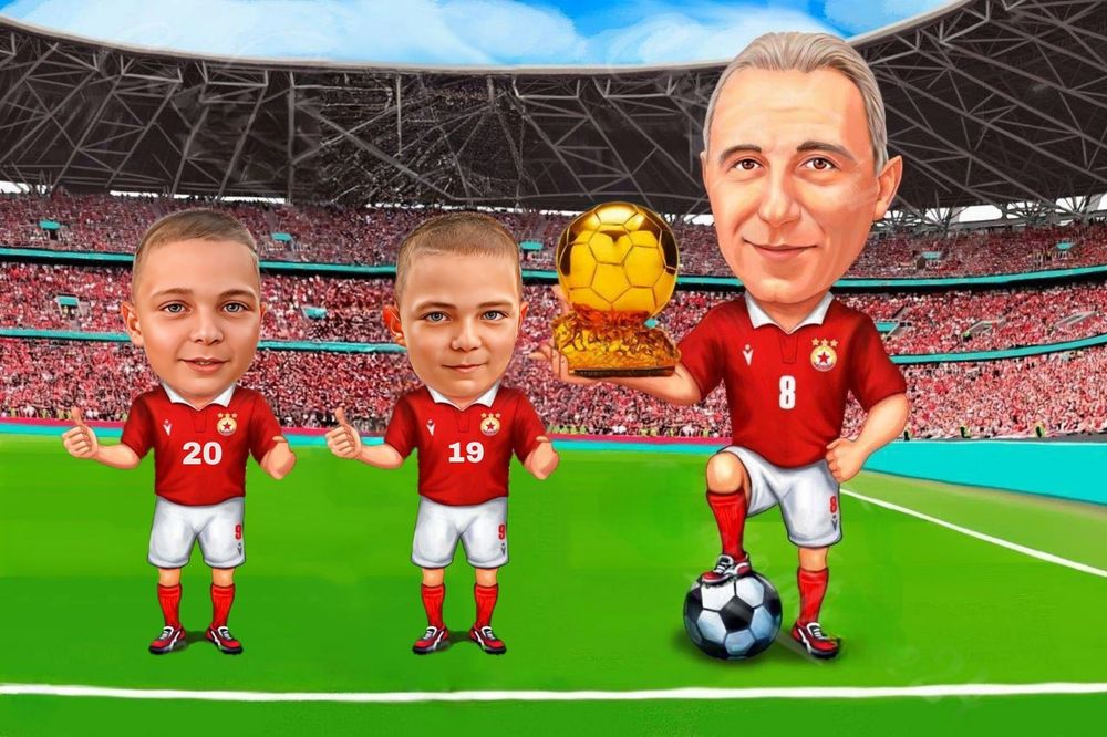 Карикатури и колажи по поръчка