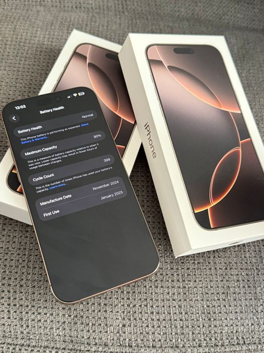 Iphone 16 pro max 256