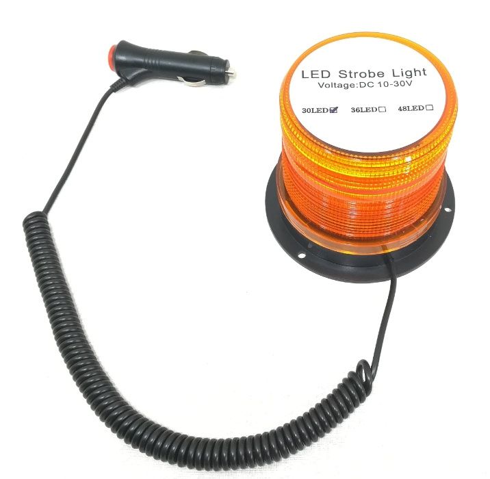 LED aварийна лампа маяк 30 диода DC10-30V