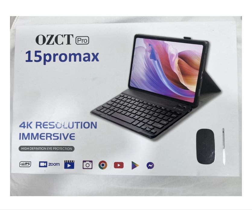 OZCT 15 PRO планшет детский. Памят 512 гб