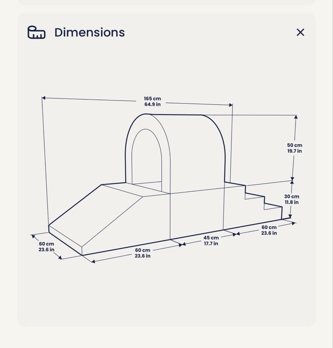 IGLU Меки модули Tunnel Soft Play Set